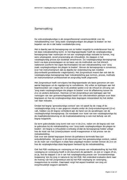 Bestand:Verpleegkundige indicatiestelling - een nadere duiding.pdf